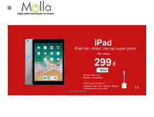 Tablet Screenshot of mollaks.com